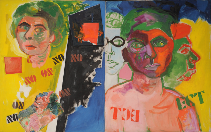 Miriam Laufer, Double Self-Portrait